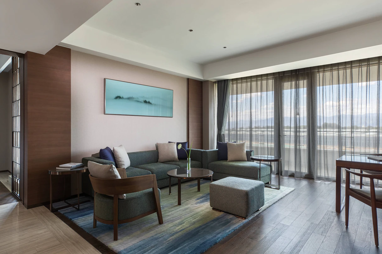 家庭套房 - 起居区