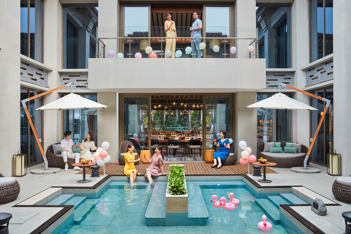 别墅 - 直通泳池